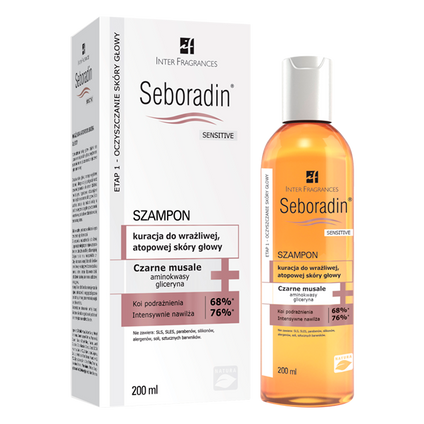LARA Seboradin Sensitive, szampon, 200 ml — Składniki i ocena