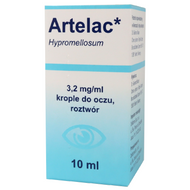 Artelac, krople do oczu, 10 ml (import równoległy)