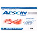 Aescin 20 mg, 30 tabletek powlekanych