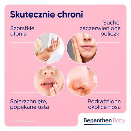 Bepanthen Baby, maść ochronna przeciw odparzeniom pieluszkowym, 100 g - Dorosły, Dziecko, Młodzież, Niemowlę