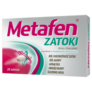 Metafen Zatoki, 20 tabletek powlekanych