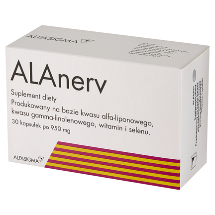 Alanerv, 30 kapsułek - SUPLEMENT DIETY