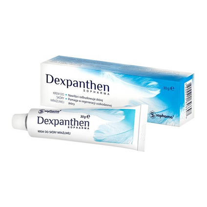 SOPHARMA Dexpanthen Sopharma, krem do skóry wrażliwej, 30 g
