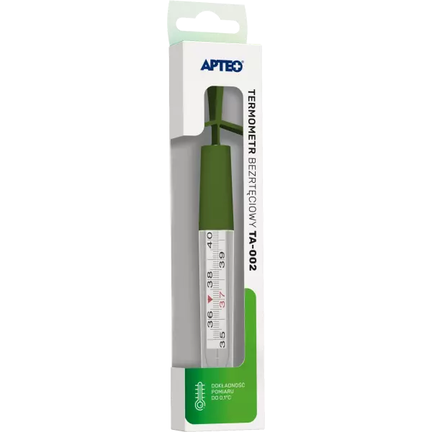 Apteo, Termometr bezrtęciowy TA-002, 1 sztuka - zdjęcie produktu