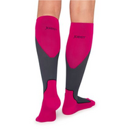 Podkolanówki uciskowe JOBST SPORT 15-20 CCL1, różowo/szare, r. L