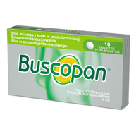 Buscopan 10 mg, 10 tabletek powlekanych