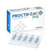 Procto-Zac Relief, czopki doodbytnicze, 10 czopków
