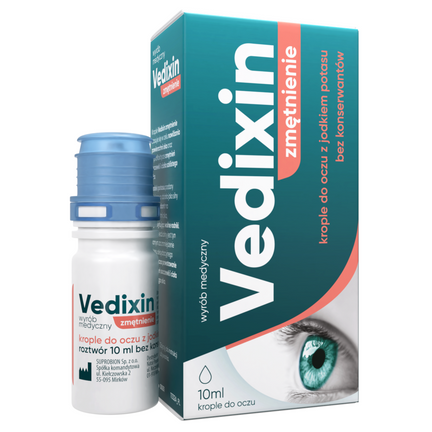 Vedixin Zmętnienie, krople do oczu, 10 ml - zdjęcie produktu
