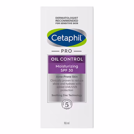 Cetaphil Pro Oil Control, krem nawilżająco-matujący SPF 30, 118 ml - cena