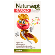Natursept Med lizaki, smak tutti frutti, 6 sztuk