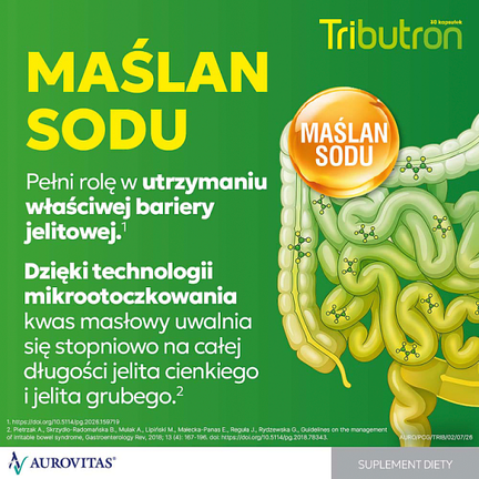 Tributron, 30 kapsułek - Układ pokarmowy