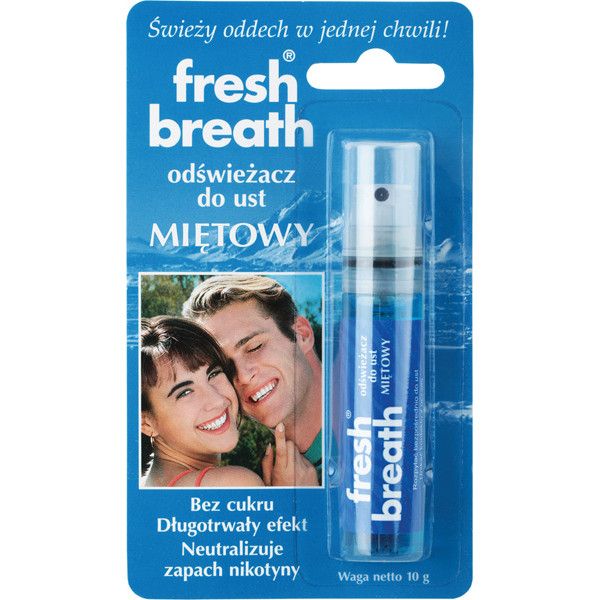 Fresh breath, odświeżacz do ust, miętowy