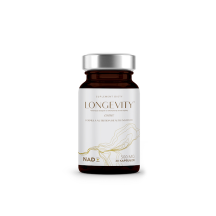 Longevity Essence Nad+, 500 mg, 30 kapsułek - zdjęcie produktu