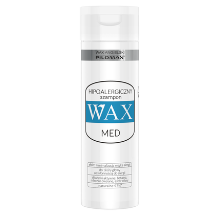PILOMAX Szampon łagodzący podrażnienia hipoalergiczny MED WAX, 200ml