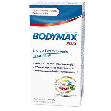 Bodymax plus, 200 tabletek, wycofany - zdjęcie produktu