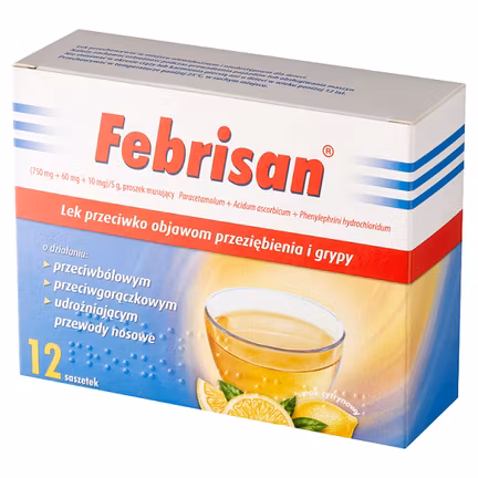 Febrisan, 12 saszetek - 5909990864072