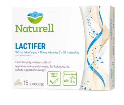 Naturell Lactifer, 15 kapsułek