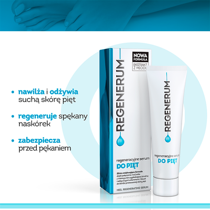 Regenerum regeneracyjne serum do pięt, 30 g - SERUM