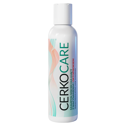 Cerkocare, szampon seboregulujący z niacynamidem i oktopiroksem, 250 ml - zdjęcie produktu
