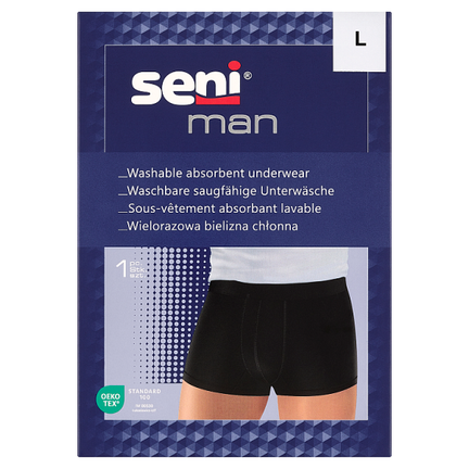 Seni Man Pants, majtki chłonne dla mężczyzn, rozmiar L, 1 sztuka - zdjęcie produktu