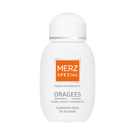 Merz Spezial Dragees, skóra, włosy, paznokcie, 60 drażetek - 4008491127820