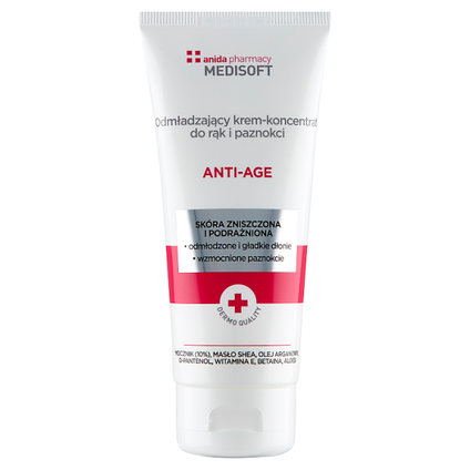 SCAN-ANIDA Anida, krem - koncentrat do rąk i paznokci anti-age, 100 ml — Składniki i ocena