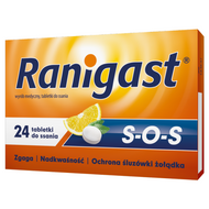 Ranigast S.O.S, 24 tabletki do ssania