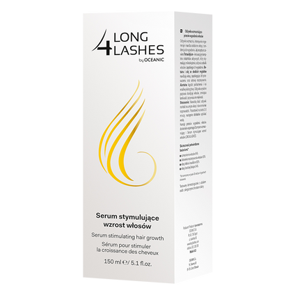 OCEANIC Long 4 Lashes, serum stymulujące wzrost włosów, 150 ml