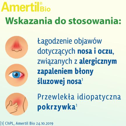 Amertil Bio 10 mg, 10 tabletek powlekanych - 5909990652280