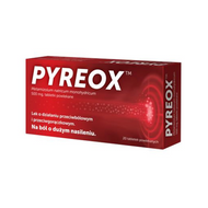 Pyreox, 500 mg, 20 tabletek powlekanych
