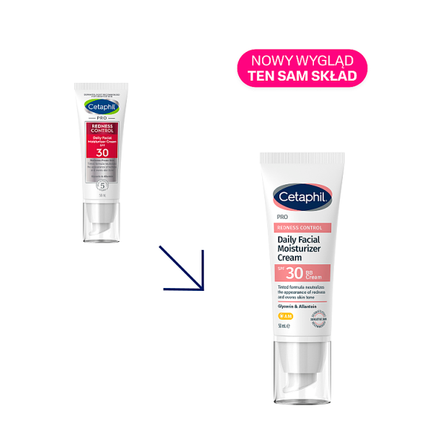 Cetaphil Pro Redness Control krem nawilżający na dzien SPF 30, 50 ml - cena