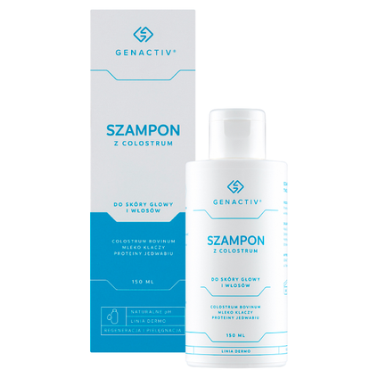 GENACTIV Genactiv, Szampon z Colostrum, 150 ml — Składniki i ocena