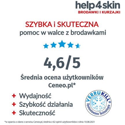 Help4Skin Brodawki i Kurzajki, aerozol, 50 ml