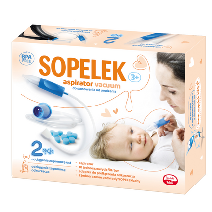 Sopelek 3+, aspirator do nosa - zdjęcie produktu