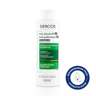 Vichy Dercos, szampon przeciwłupieżowy, włosy suche, 200 ml