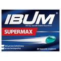 Ibum Supermax 600 mg, 20 kapsułek miękkich - zdjęcie produktu