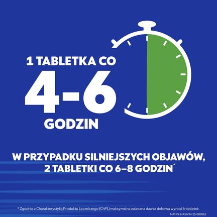 Nasivin Zatoki i Katar, 200 mg + 30 mg, 24 tabletki powlekane - PROCTER & GAMBLE