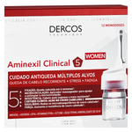 Dercos Aminexil Clinical 5, formuła  dla kobiet, 21 ampułek