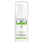 Pharmaceris T Sebostatic Day, przeciwtrądzikowy krem normalizujący SPF 20, 50 ml