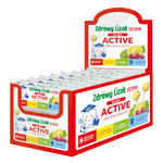 Zdrowy Lizak Uczeń Active, bez cukru, 40 sztuk