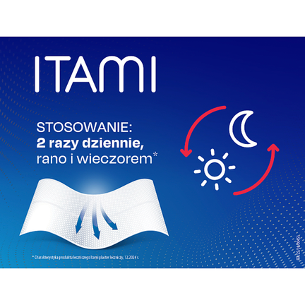Itami 140 mg, 10 plastrów - Ból, Siniaki, Zapalenie, Zwichnięcie