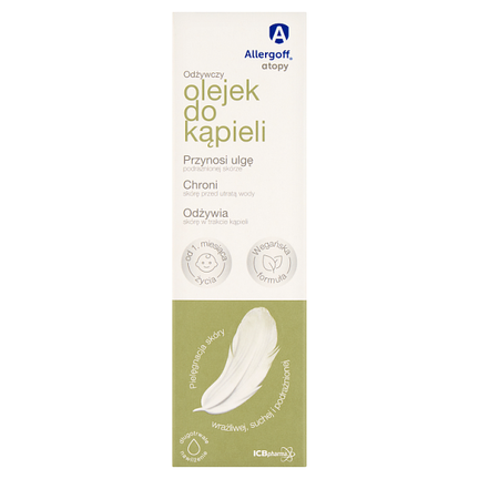 Allergoff atopy, odżywczy olejek do kąpieli, 200 ml - KOSMETYK
