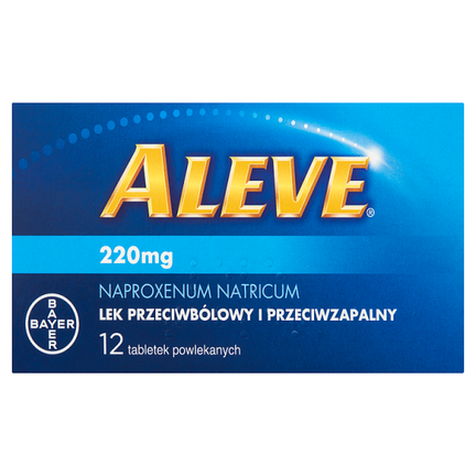 Aleve 220 mg, 12 tabletek - zdjęcie produktu