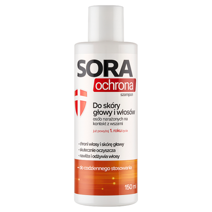AFLOFARM FARMACJA Sora ochrona, szampon, 150 ml — Składniki i ocena
