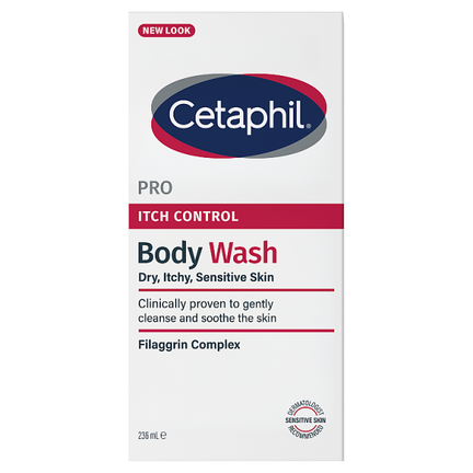 Cetaphil PRO Itch Control, emulsja do mycia, 236 ml - zdjęcie produktu