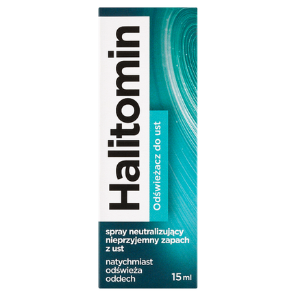 Halitomin odświeżacz do ust, spray, 15 ml - zdjęcie produktu
