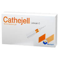 Cathejell – żel z lidokainą do cewnikowania pęcherza moczowego, 8,5 g, 25 sztuk