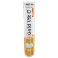 Gold-Vit C 1000, smak cytrynowy, 20 tabletek musujących