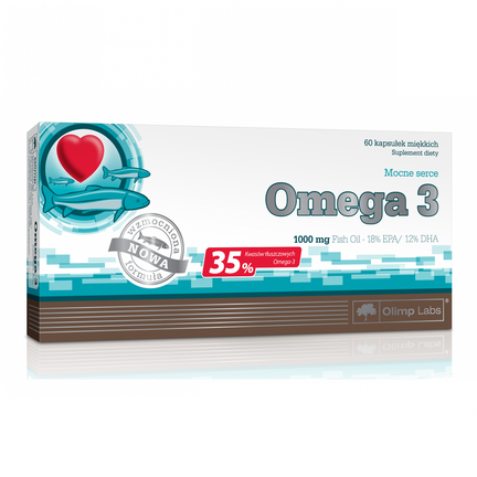 Omega 3, 60 kapsułek miękkich - zdjęcie produktu