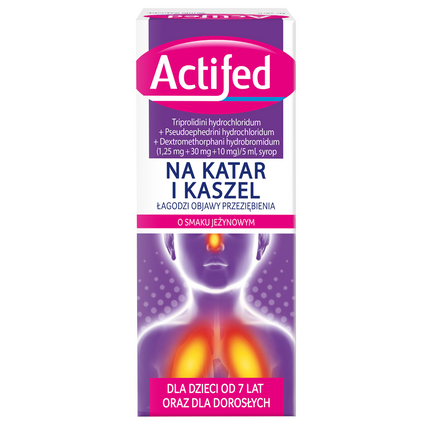Actifed, syrop, 100 ml - zdjęcie produktu